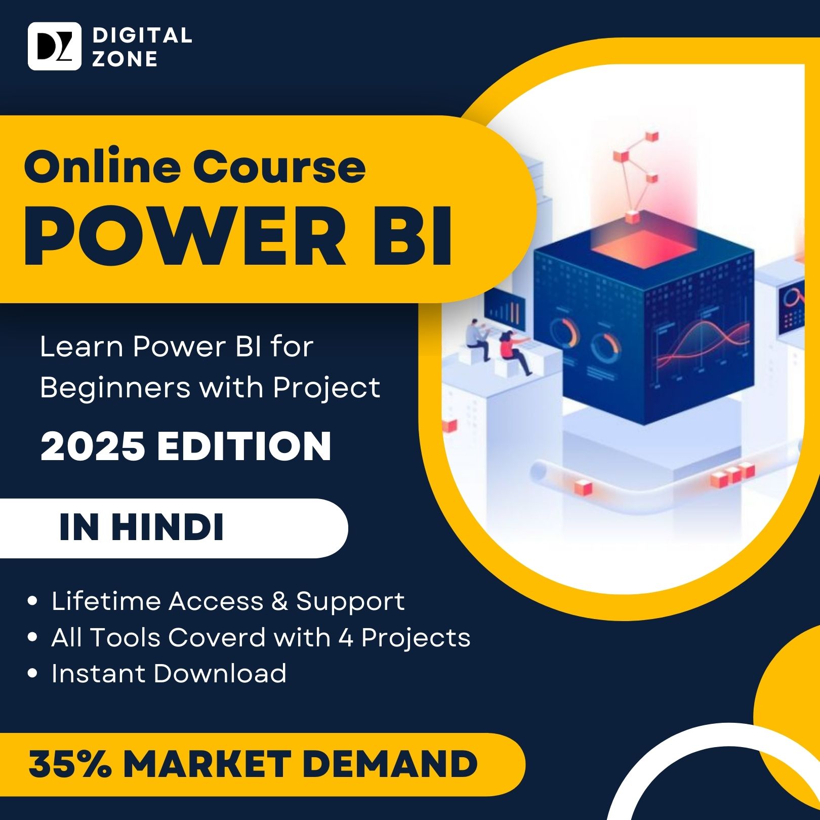 Power BI Full Course in Hindi – 2025 Edition