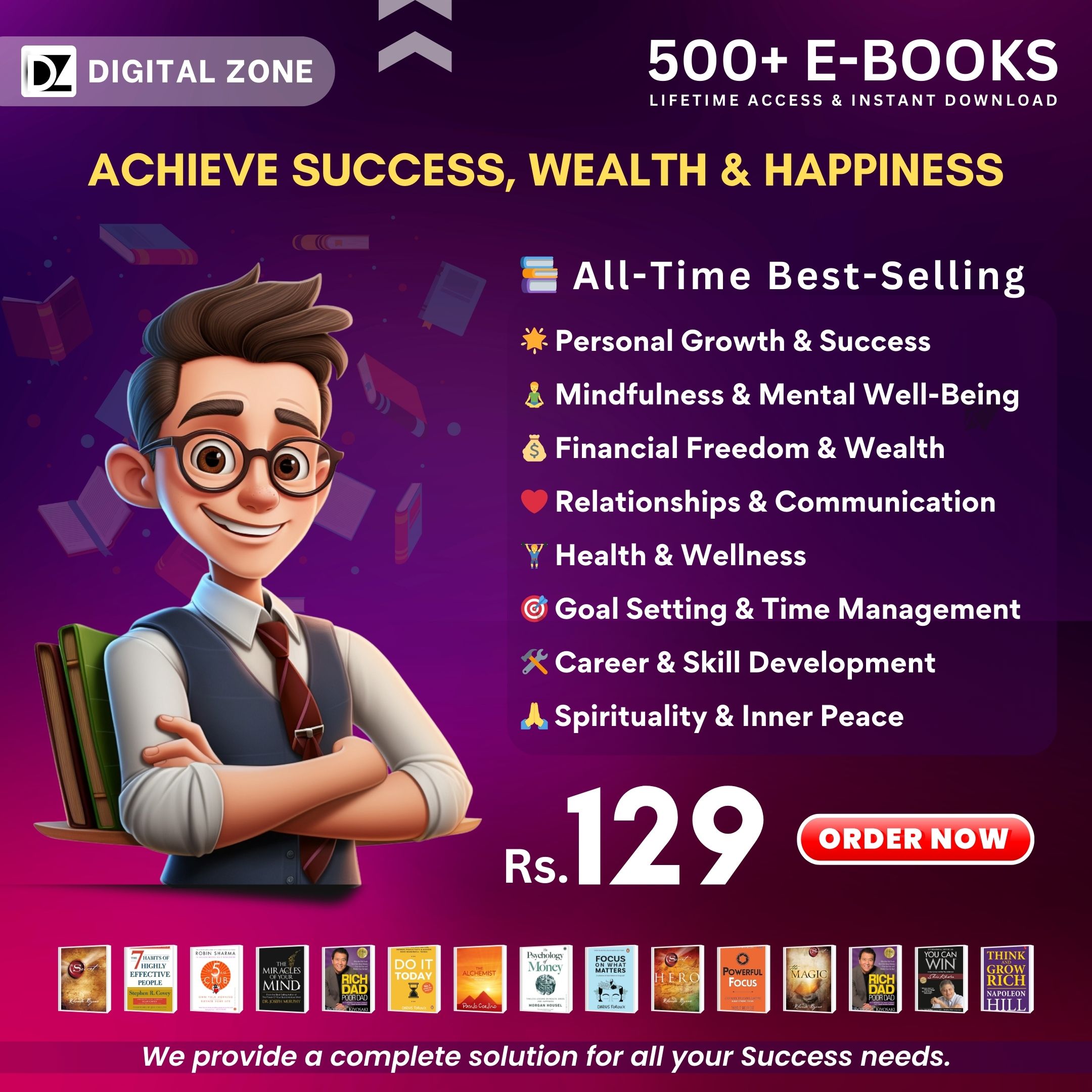 Premium Collection 500+ E-Books (English Edition)