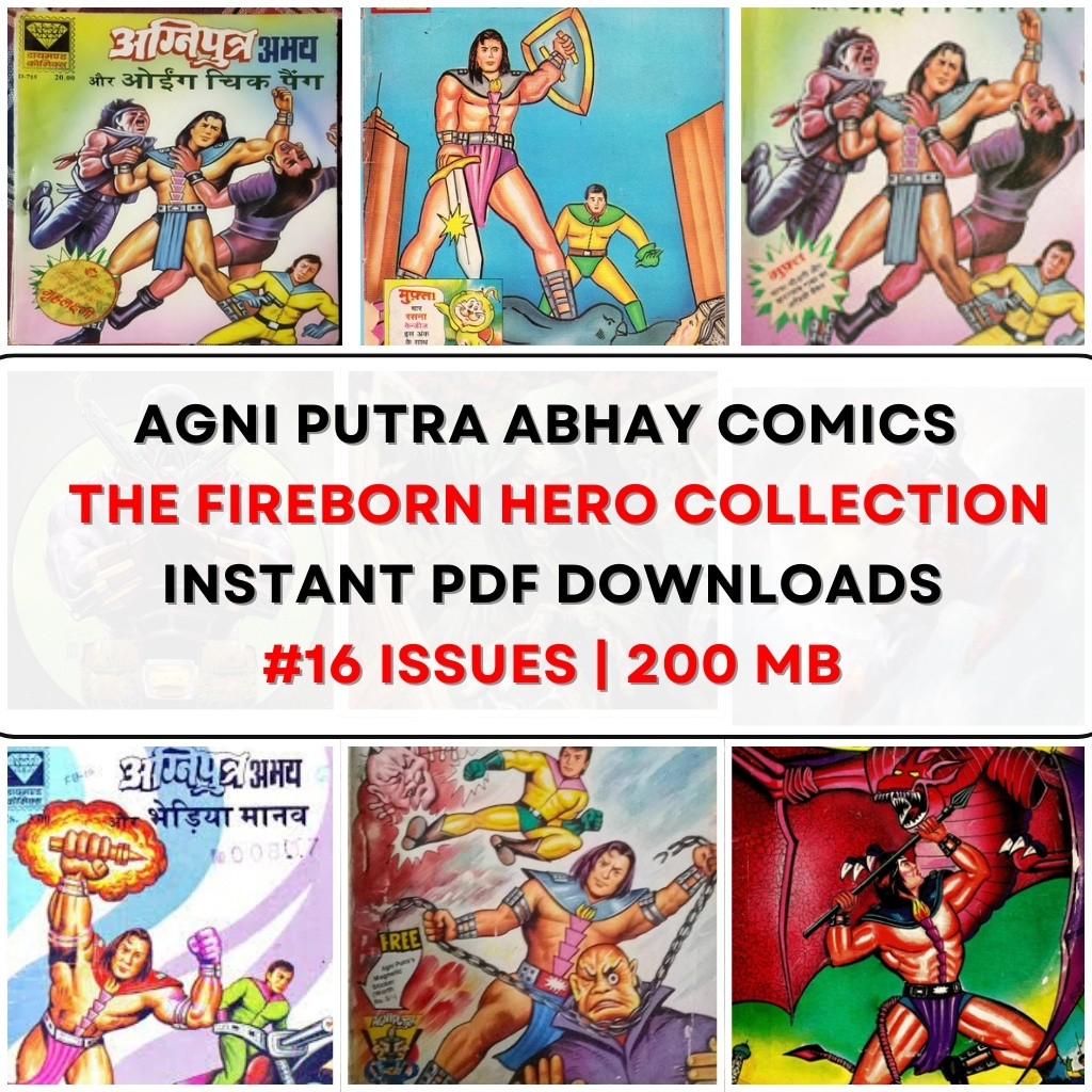 Agni Putra Abhay – The Fireborn Hero Comics (17 Editions)