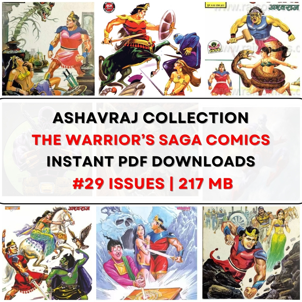 Ashavraj – The Warrior’s Saga Comics (30 Editions)