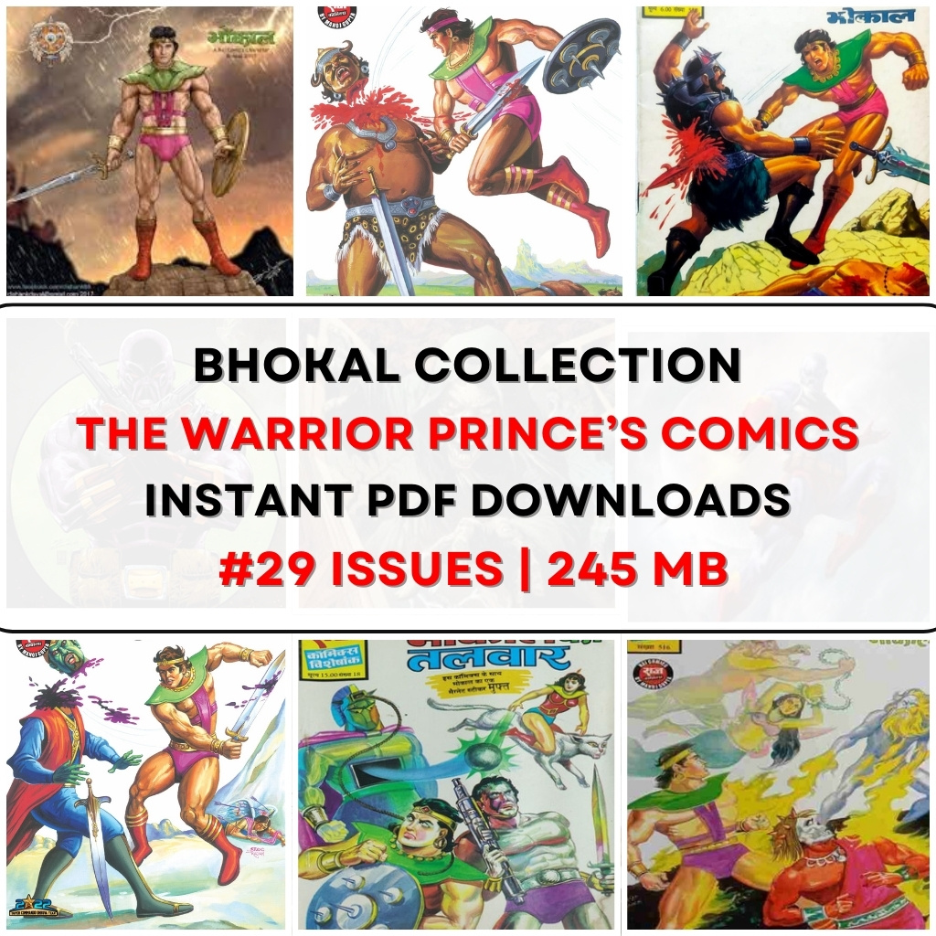 Bhokal – The Warrior Prince’s Comics (29 Editions)