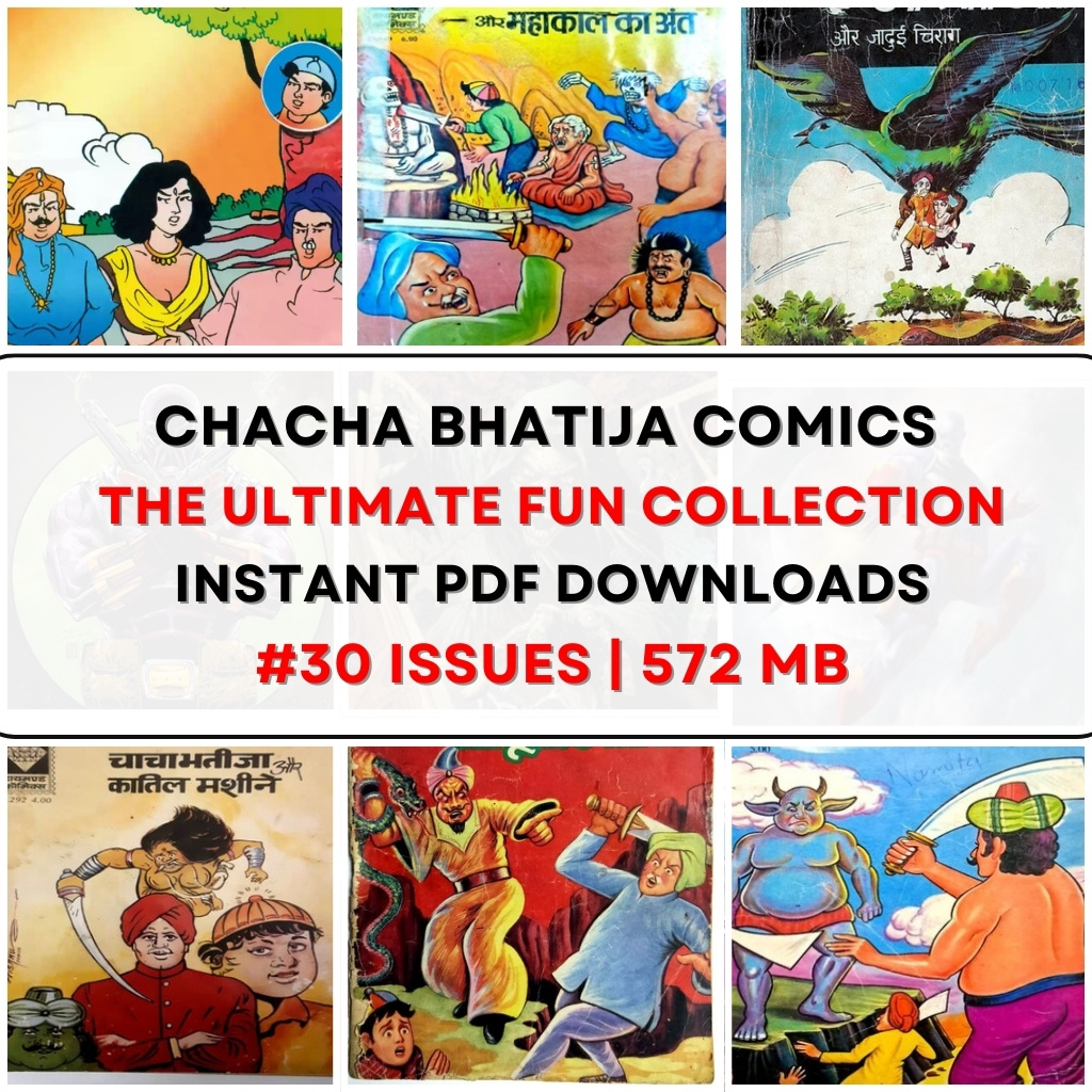 Chacha Bhatija – The Ultimate Comic (31 Editions)