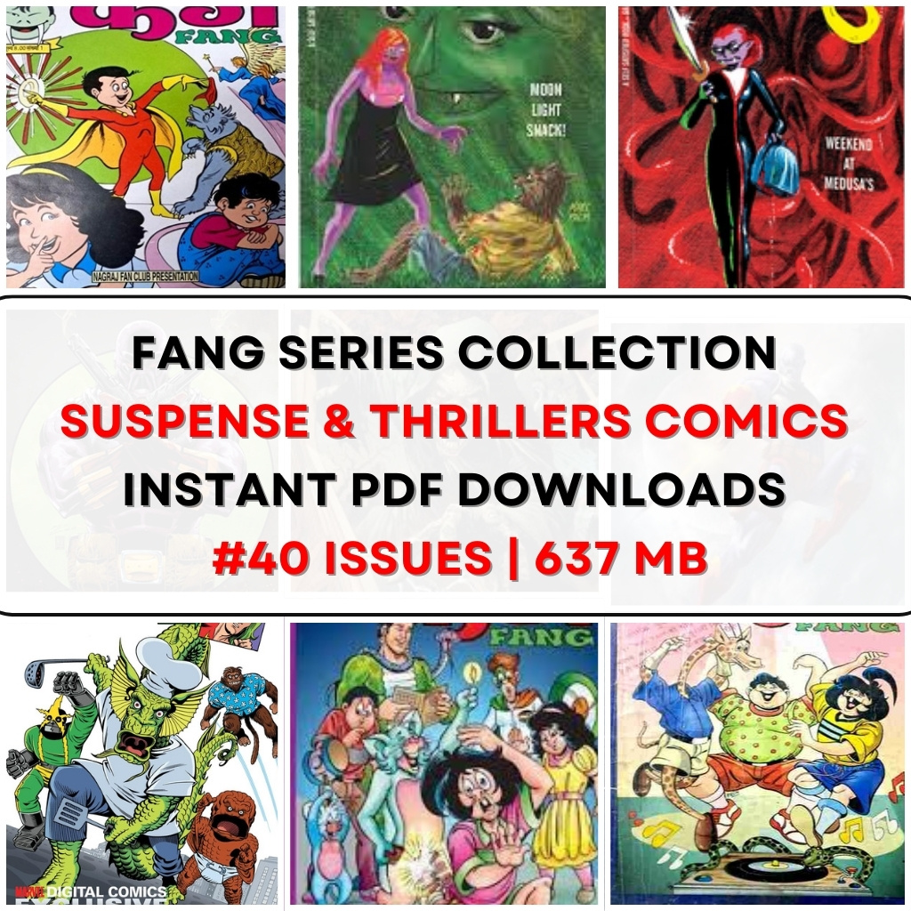 Fang Series – Thrillers Comics (40 Editions)
