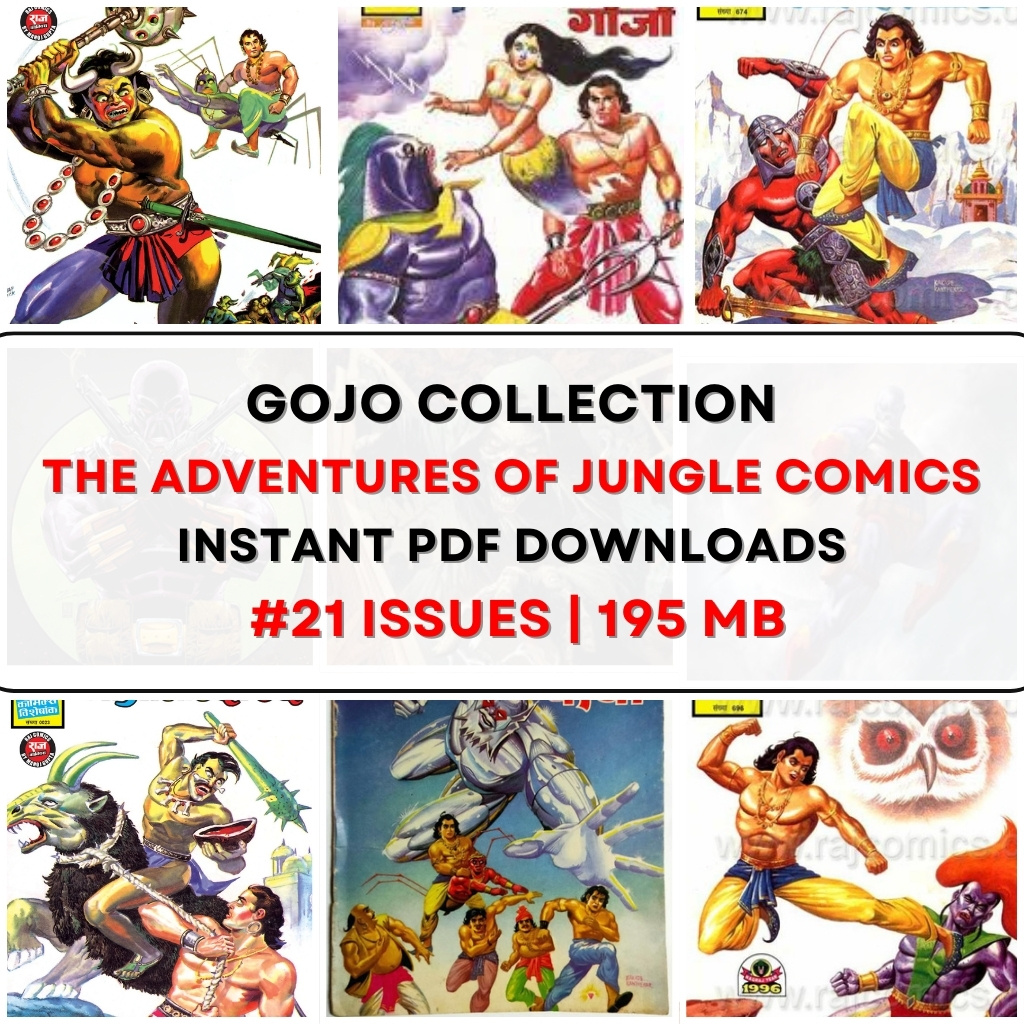 Gojo – Adventures of Jungle Comics (22 Editions)