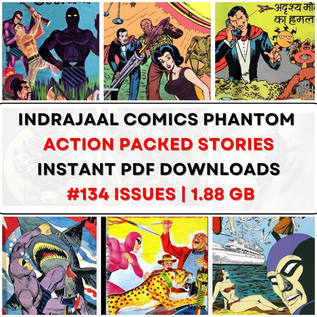 Indrajaal Comics Phantom Collection (134) Editions
