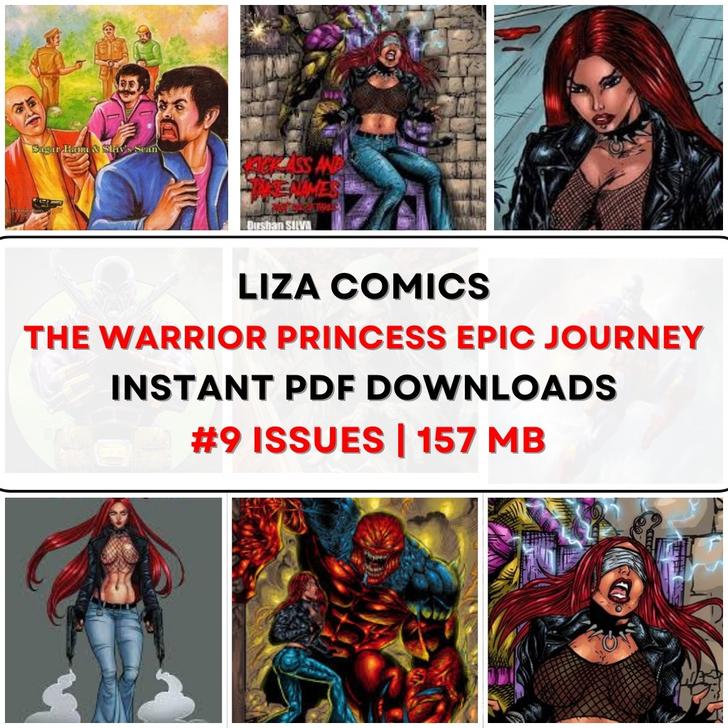 Liza – Warrior Princess’s Comics (10 Editions)