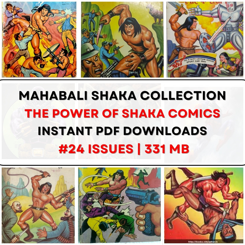 Mahabali Shaka – Power of Shaka Comics (25 Editions)