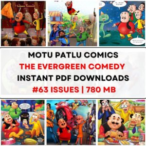 Motu Patlu Comics ( 63 Editions )