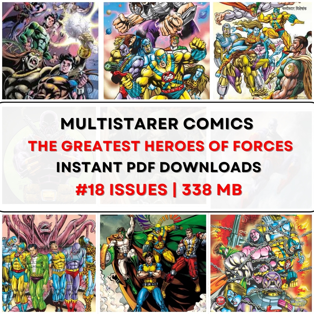 Multistarer – The Greatest Heroes of Forces (18 Editions)