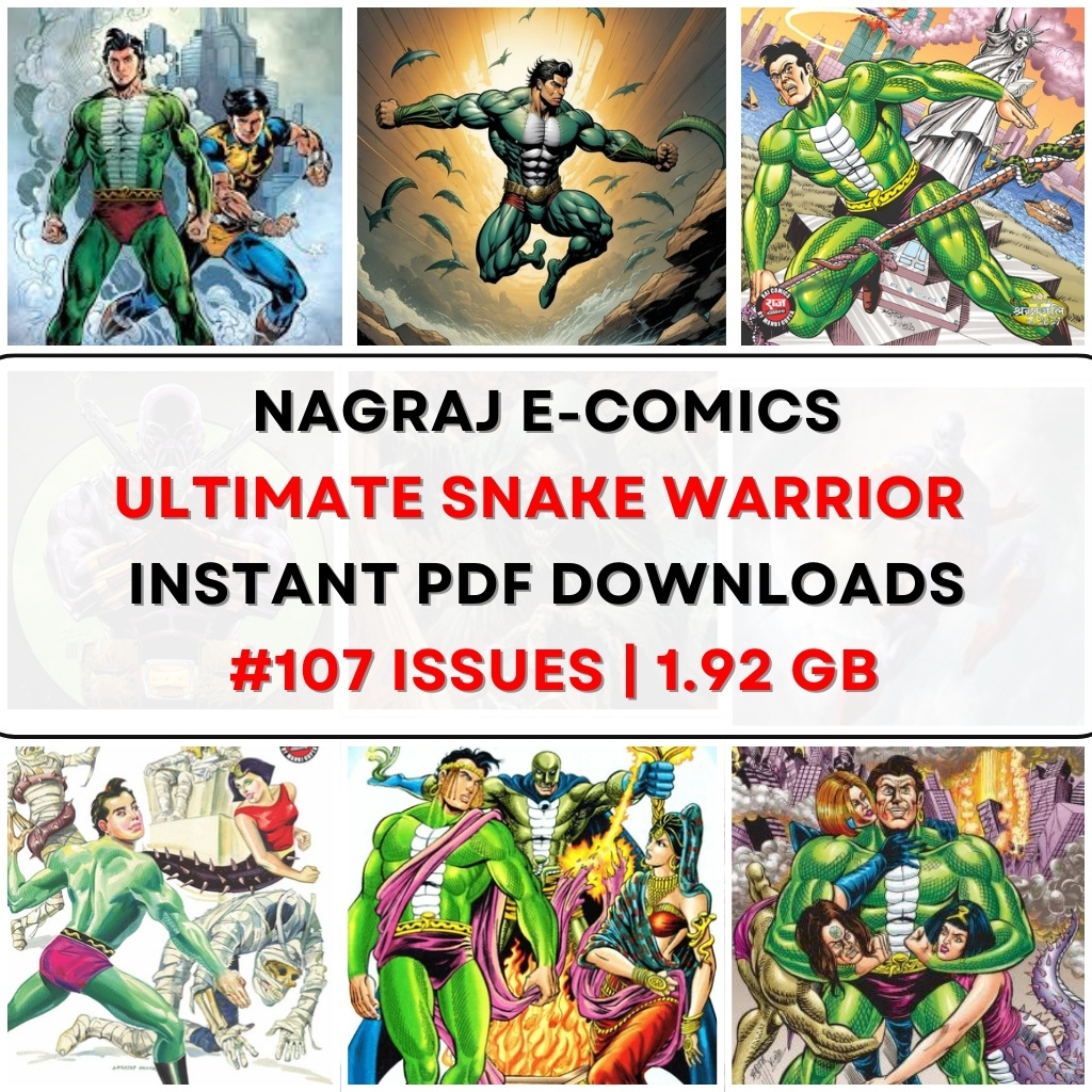 Nagraj Comics – Ultimate Snake Warrior Collection