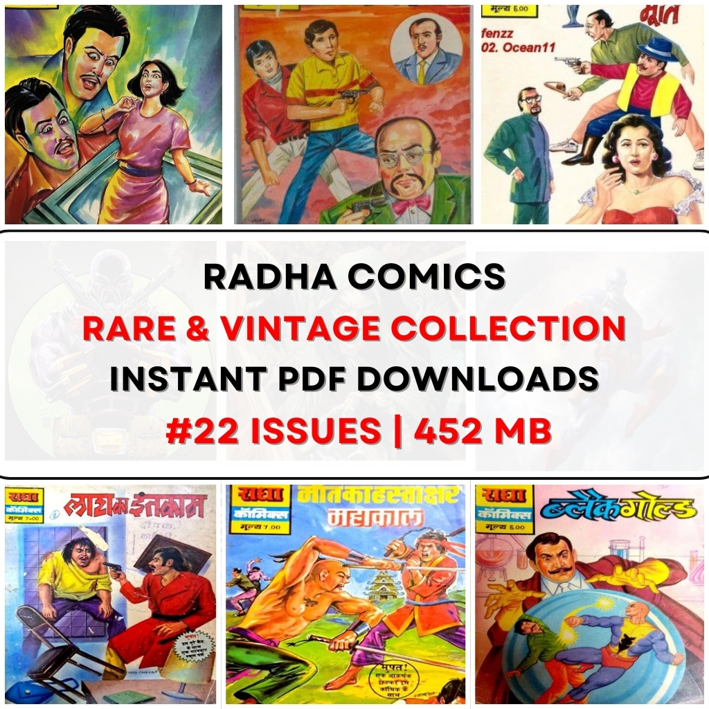 Radha Comics – Vintage Collection (24 Editions)
