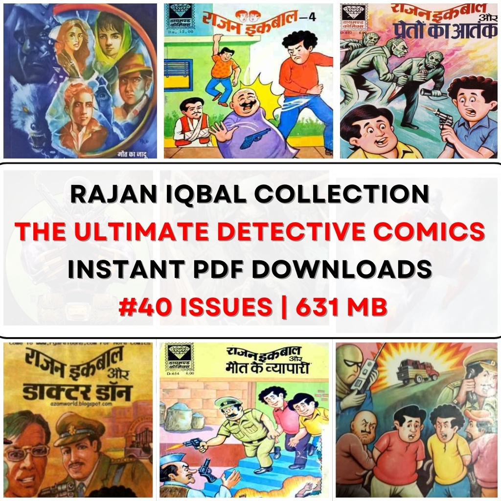 Rajan Iqbal – The Detective Comics (40 Editions)