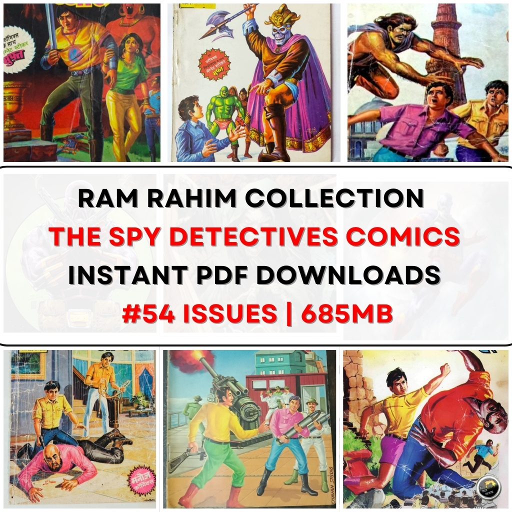 Ram Rahim – The Spy Detectives Comics (54 Editions)
