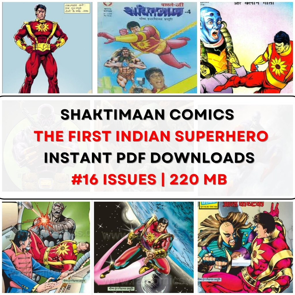 Shaktimaan – The First Indian Superhero (16 Editions)