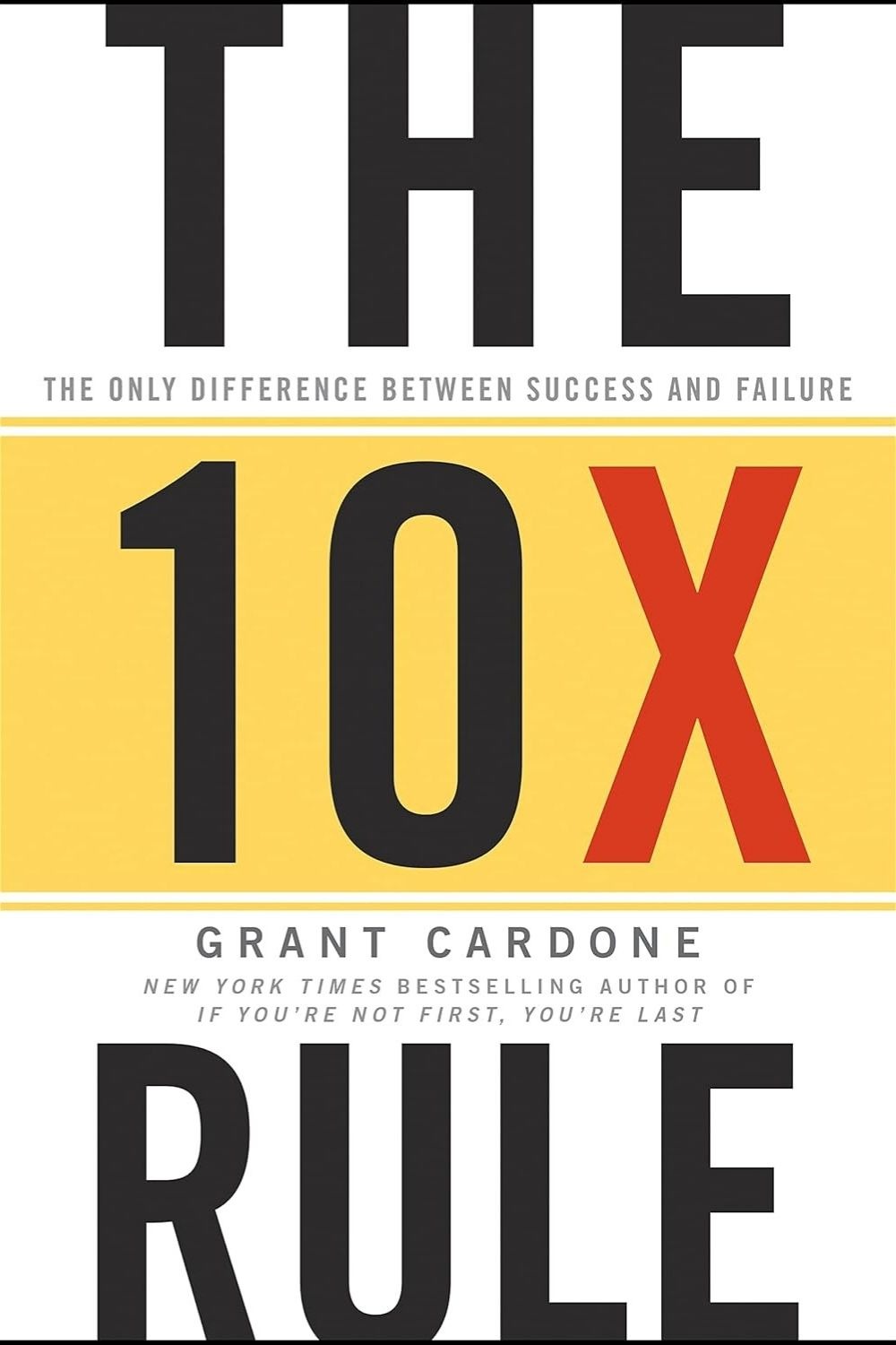 The 10X Rule – Grant Cardone